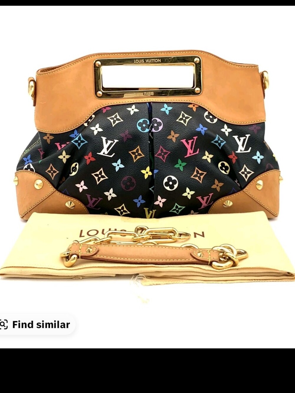 Louis Vuitton Canvas Coated Handbag